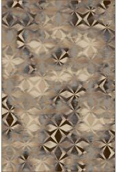 Delta Carpet Covor Modern, Daffi 13038, Bej/Maro/Gri, 60x110 cm, 1700 gr/mp (13038-116-0611) Covor