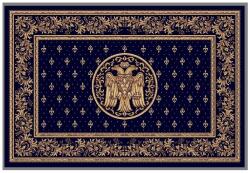 Delta Carpet Covor Bisericesc Dreptunghiular, 200 x 300 cm, Albastru, Lotos 15077/810 (LOTUS-15077-810-23) Covor