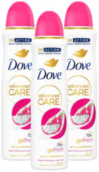 Dove Advanced Care Go Fresh Dragon Fruit & Coconut Cream Scent izzadásgátló (3x150 ml)