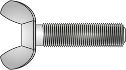 Schaefer-Peters Surub Fluture 316 Inox A2-M6 X 16 (03162616S)