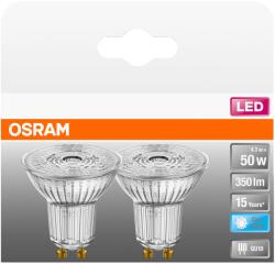 OSRAM 2 db LED izzó készlet OSRAM Base PAR16 50, GU10, 4, 3W (50W), 350 lm, semleges fény (4000K)