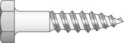 Schaefer-Peters Holsurub Cap Hexagonal 571 Inox A2-8 X 80 (05712880S)