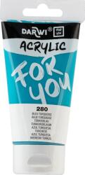 Darwi DFY Akril festék Turquoise Blue 75 ml 1 db (DF5150075280C)