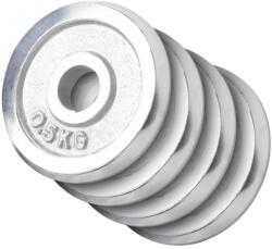 Gorilla Sports Súlytárcsa szett króm 4 x 0, 5 kg (100546-00004-0095) - kokiskashop Súlytárcsa