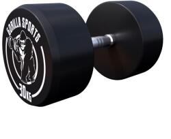Gorilla Sports Egykezes súlyzó 2 x 30 kg fekete/fehér (100286-00008-0121) - kokiskashop
