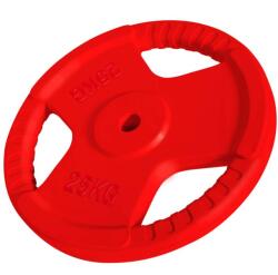 Gorilla Sports Öntöttvas súlytárcsa gumírozott 25 kg (100613-00009-0029) - kokiskashop Súlytárcsa