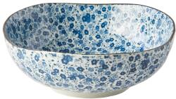 Made in Japan Bol ceramică BLUE DAISY 20 cm, albastru, ceramică, MIJ (MIJC2797) Castron