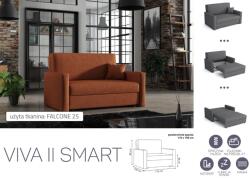 Mindigbútor VIVA SMART III. előre nyíló rugós kanapé Falcone 25 színben