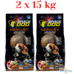 Space Dog Mercury Lamb and Rice Puppy&Junior 2x15 kg