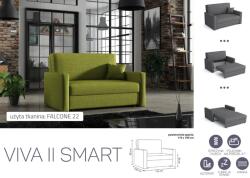 Mindigbútor VIVA SMART III. előre nyíló rugós kanapé Falcone 22 színben - sprintbutor