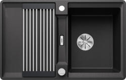 BLANCO Adira 45S-F szintbe építhető silgranit mosogató Adira ráccsal és távműködtetővel, antracit 527594 (527594)