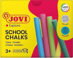 Jovi School Chalks Тебешир Цветен 100 бр (<![CDATA[1120]]>)