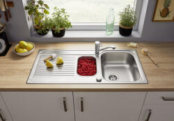 BLANCO Tipo II 6S rozsdamentes acél mosogató 100x50 cm tartozékokkal, natúr 526622 (526622)