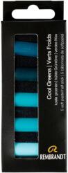 Rembrandt Soft Pastels Комплект сухи пастели Cool Greens 5 бр (31820525)