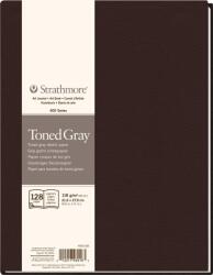 Strathmore Serie 400 Toned Gray Hardbound Book Скицник 64 28 x 22 cm 118 g (P469-108-4)