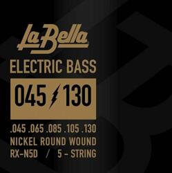 La Bella RX-N5D-M 45-130 Long Scale Set de 5 corzi pentru bas (RX-N5D)