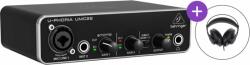 BEHRINGER UMC22 U-Phoria SET Interfață audio USB (<![CDATA[UMC22-SET]]>)