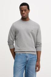 Tommy Hilfiger pamut melegítőfelső fekete, sima, MW0MW37237 - szürke L