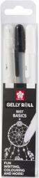 Sakura Gelly Roll Гел химикалка Black/White/Clear 3 бр (<![CDATA[POXPGBMIX3B-SAKURA]]>)