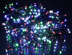 ProGarden 24 m 320 LED-es Karácsonyi Kültéri-beltéri Dekor Fényfüzér, Hálózati Adateres, Időzíthető 6/18 Órás, 8 Féle Fényjátékkal, Színes RGB, IP44