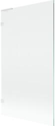 Mexen Lunar L, 1 szárnyú kádparaván 100 x 150 cm, 8 mm-es átlátszó üveg, fehér profil, 897L-100-000-20-00 (897L-100-000-20-00)