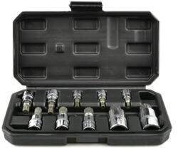 GEKO spline bitfej készlet CrV M4-M18 10db G13551 (G13551)