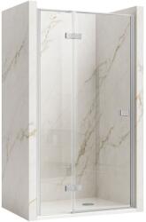 Rea Atlas, zuhanyajtó 100x200cm, balos változat, 6mm átlátszó üveg, króm profil, KPL-K4664 (KPL-K4664)