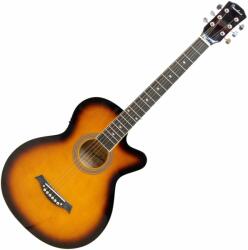 Pasadena SG026C 38 EQ Vintage Sunburst Chitară electro-acustică Jumbo