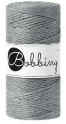 Bobbiny Macrame Cord 3 mm 100 m Steel Șnur (MS-E023)