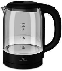 BLAUMANN BL-9006 1, 7L-es fekete üveg vízforraló (BL-9006) - blacktip