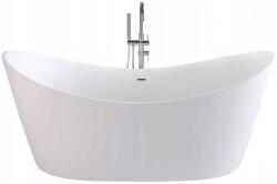 Rea Ferrano, szabadon álló akril kád 160x80 cm, fényes fehér, REA-W0150 (REA-W0150)