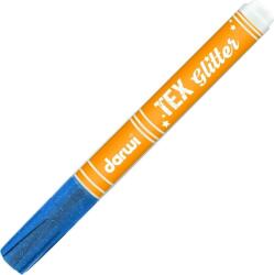 Darwi Tex Fabric Glitter Marker Marker pentru textile Blue 6 ml 1 buc (DA0140013200C)