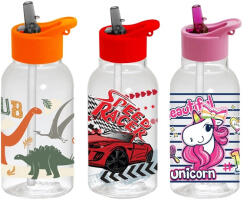 SOLMAZER IRIS kulacs szívószállal 460ml vegyes minta 161807-849 (161807-849) - blacktip