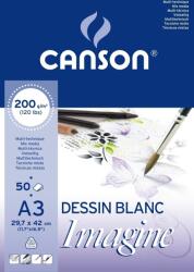Canson Pad Imagine Скицник 50 A3 200 g White (C200006007)