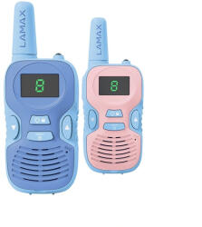LAMAX TalkieKid1 kék/rózsaszín walkie talkie (LXVYMTALKIDLA) - blacktip