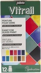 Pébéo Vitrail Комплект цветове за стъкло Exploration Set 12 x 20 ml (<![CDATA[757421]]>)