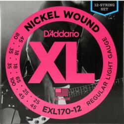 D'Addario EXL170-12 Corzi pentru chitare bas (EXL170-12)