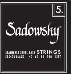 Sadowsky Black Label SBS-40B Set de 5 corzi pentru bas (SAC STR SBS 40B-1)