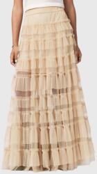 AllSaints szoknya bézs, maxi, harang alakú, W071RD - bézs 34