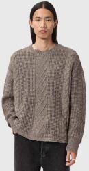 AllSaints pulóver gyapjúkeverékből - bézs M - answear - 75 990 Ft