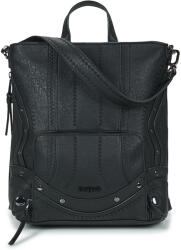 Desigual Rucsacuri Femei BACKPACK EMBRO PATCH PRETORIA MINI Desigual Negru Unic