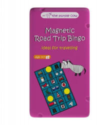 The Purple Cow PC Mágneses Utazó bingó társasjáték