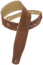 Levy's Simply Suede 2.5 Brown Curea de chitară (MS26-BRN)