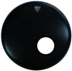 Remo P3-1022-ES Powerstroke 3 Ebony Bass 22" Black Față de rezonanță pentru tobe (P3-1022-ES)
