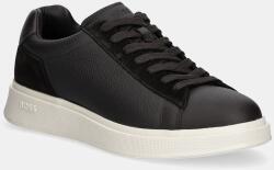 BOSS bőr sportcipő 50552869 - barna Férfi 44