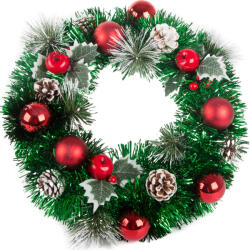 Karácsonyi Koszorú - 35 cm