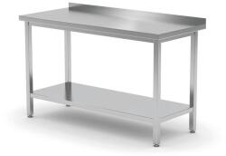 HENDI Munkaasztal alsó polccal - lapraszerelt, , HENDI, Profi Line, 1000x600x(H)850mm (0811467)