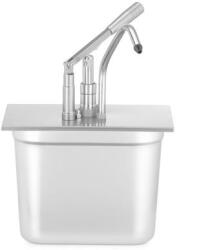 HENDI Fedél GN-tartályokhoz való adagolóval, HENDI, GN 1/4, 270x165mm (0558140)