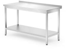 HENDI Munkaasztal alul polccal - HENDI, Profi Line, 1400x700x(H)850mm (0812747)