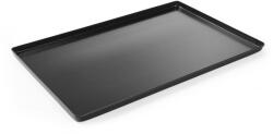 HENDI Svédasztalos tálca - fekete, HENDI, 600x400x(H)20mm (0808542)